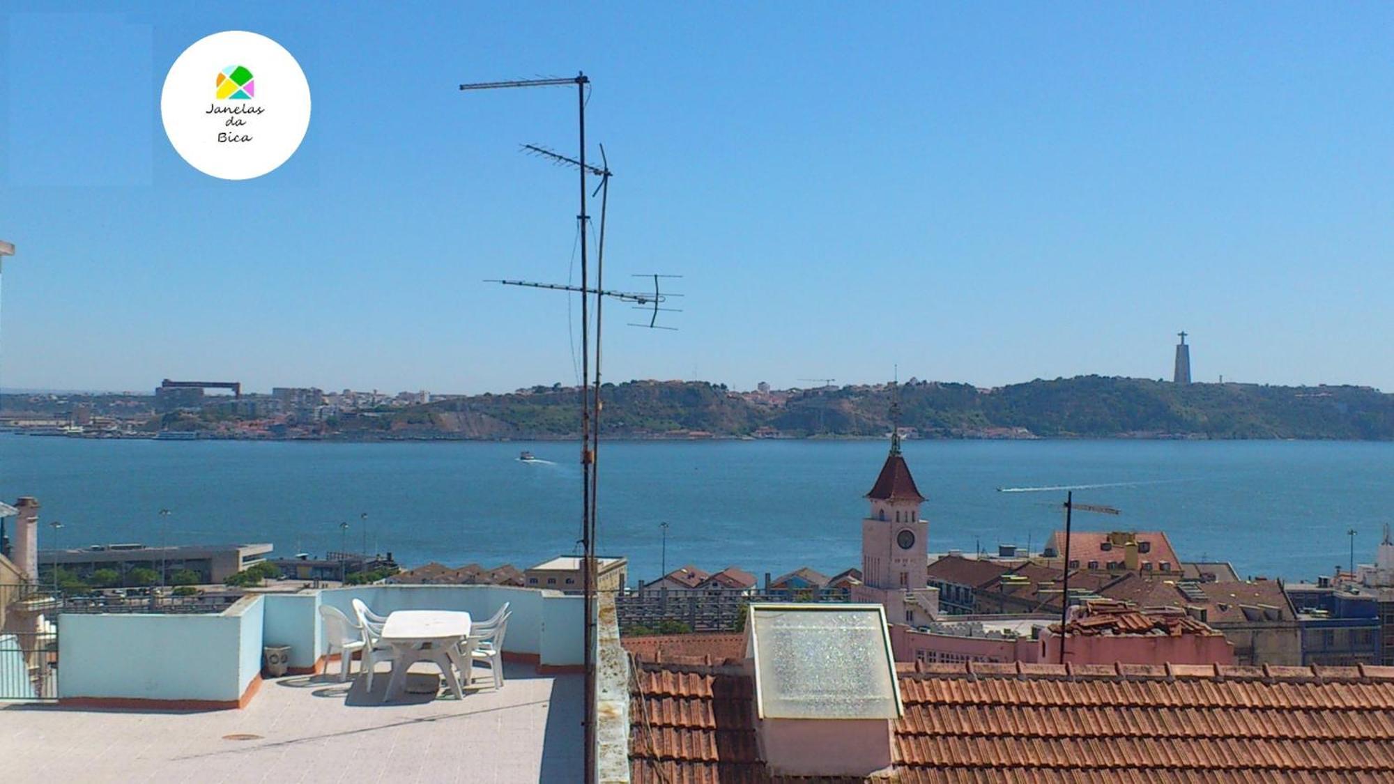 Windows Of Bica-great View Over River * Lissabon
