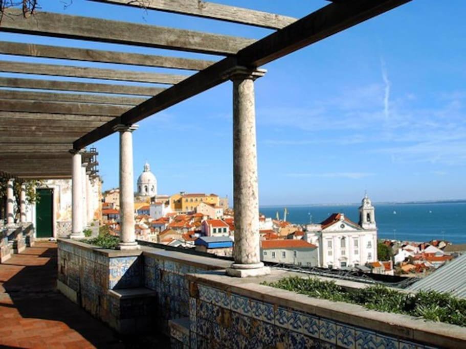Windows Of Bica-great View Over River * Lissabon